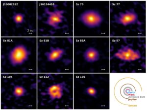 ALMA finds rings and gaps in compact planet-forming disks