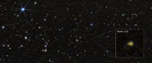 Webb’s earliest galaxies: MoM-z14 holds the record at 280 million years
