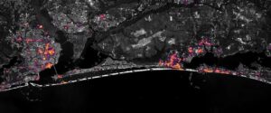 Satellite night lights show Isaias darkening Pensacola, and the glow back within days