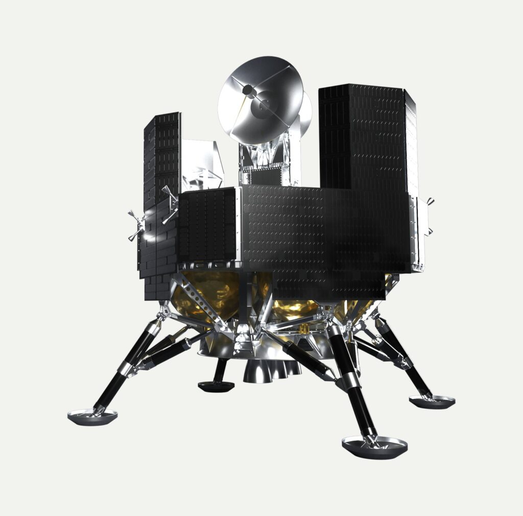 ispace's ULTRA lunar lander, the vehicle planned for Mission 3