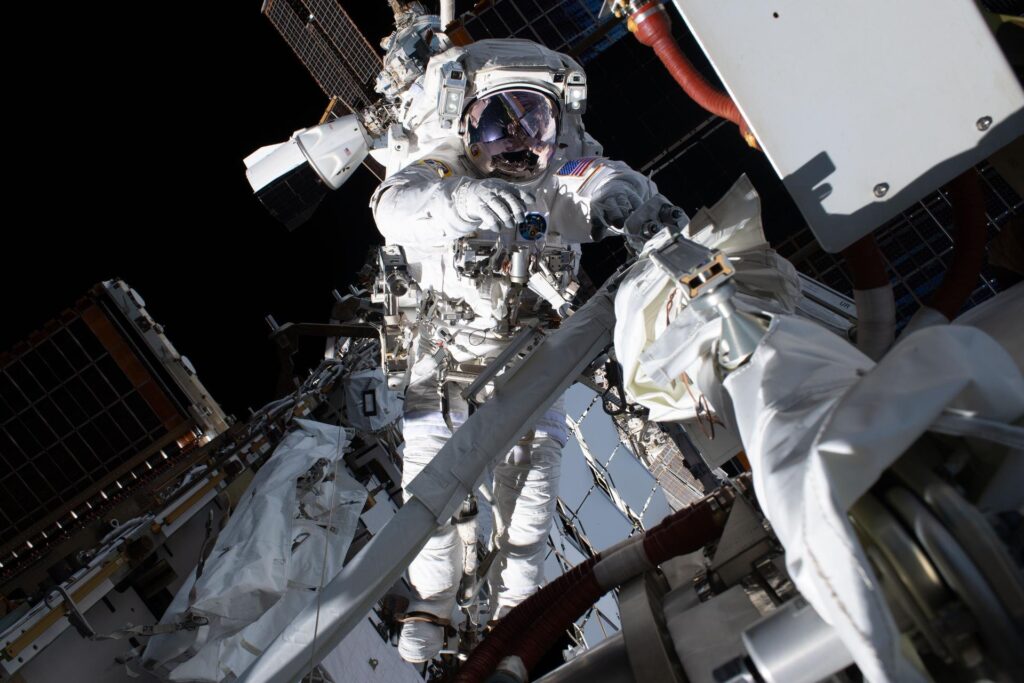 Kutryk’s first spacewalks: Canada’s astronaut, robot arm and voice all play a part