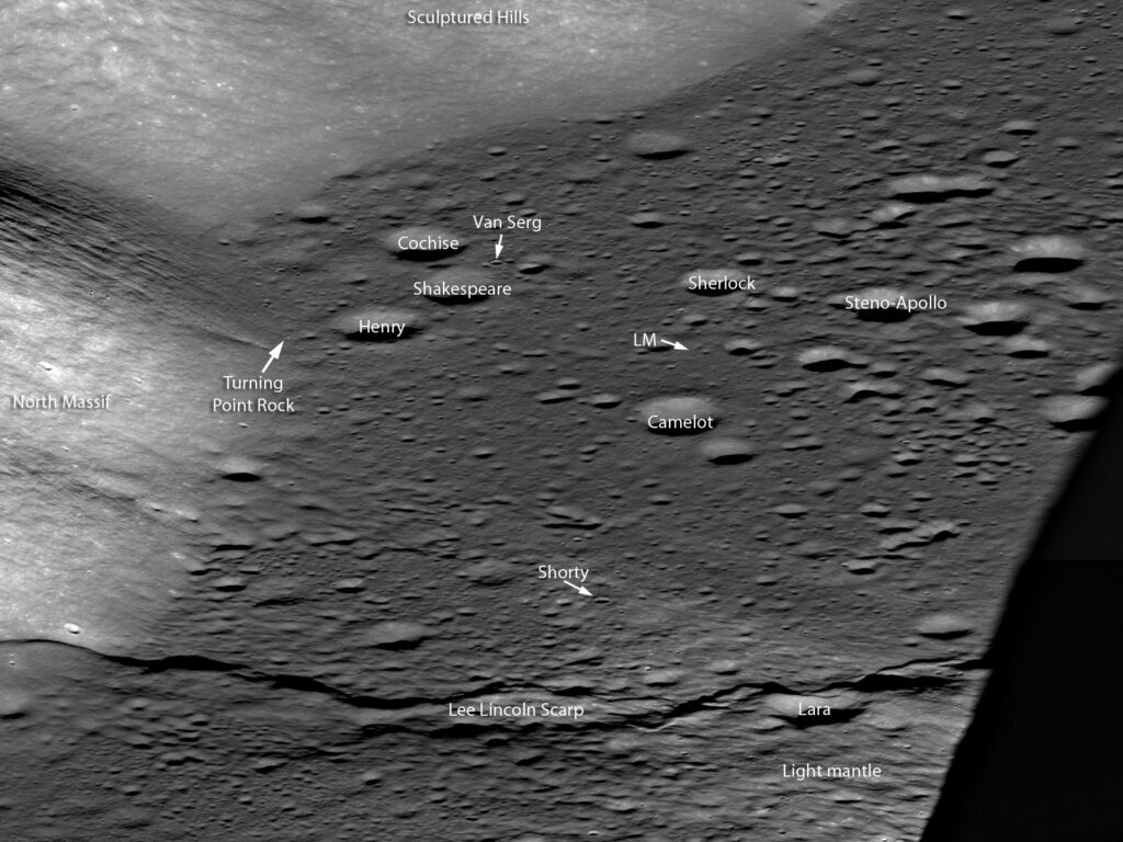 Moonquakes at Apollo 17 site: risk to Moon bases is low but real