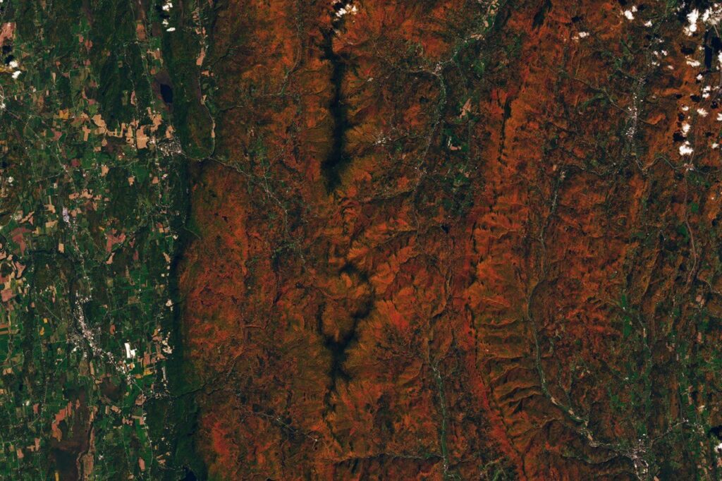 NASA's PACE satellite can now map autumn red across the whole planet