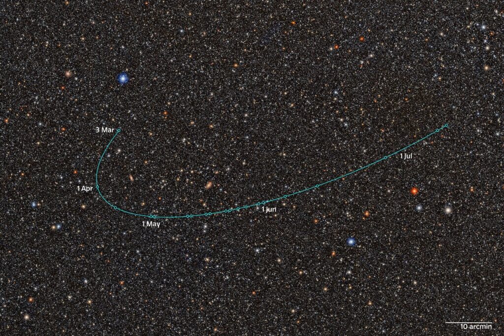 Rubin finds a possible dwarf planet beyond Pluto, up to 1,500 km across