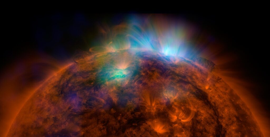 Curtains of plasma wider than Britain may feed the Sun’s jets