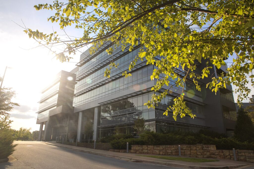 Building 4220 at NASA's Marshall Space Flight Center in Huntsville, Alabama