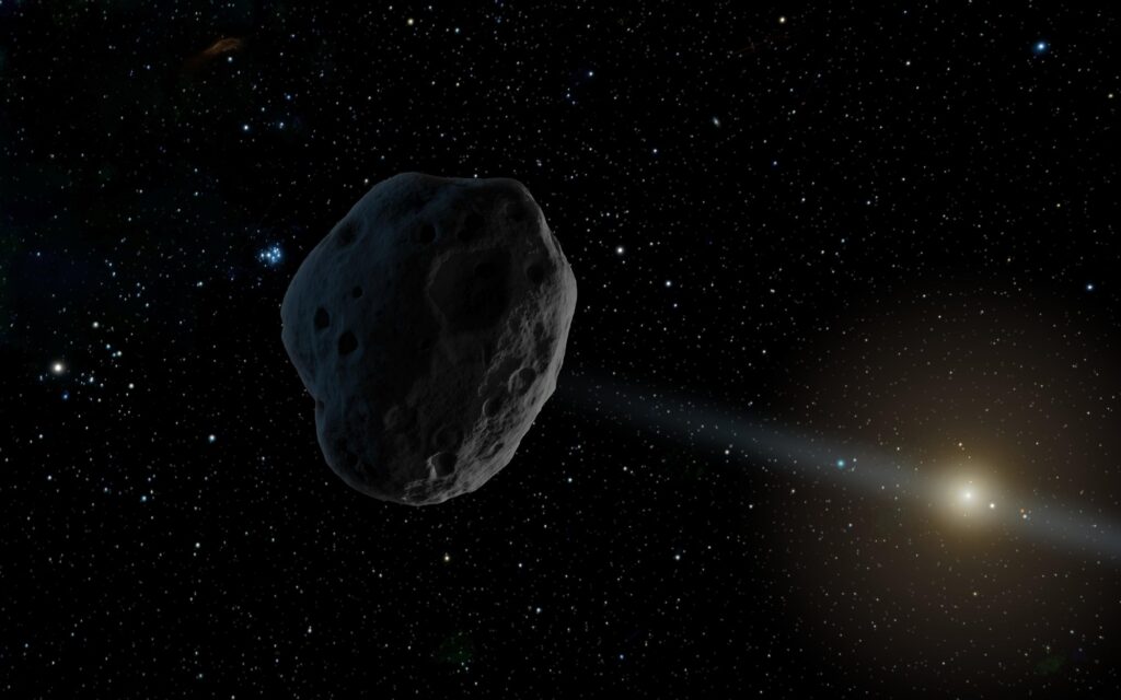 Dark comets: a tail for 1998 SH2 and a Hayabusa2 visit due in 2031