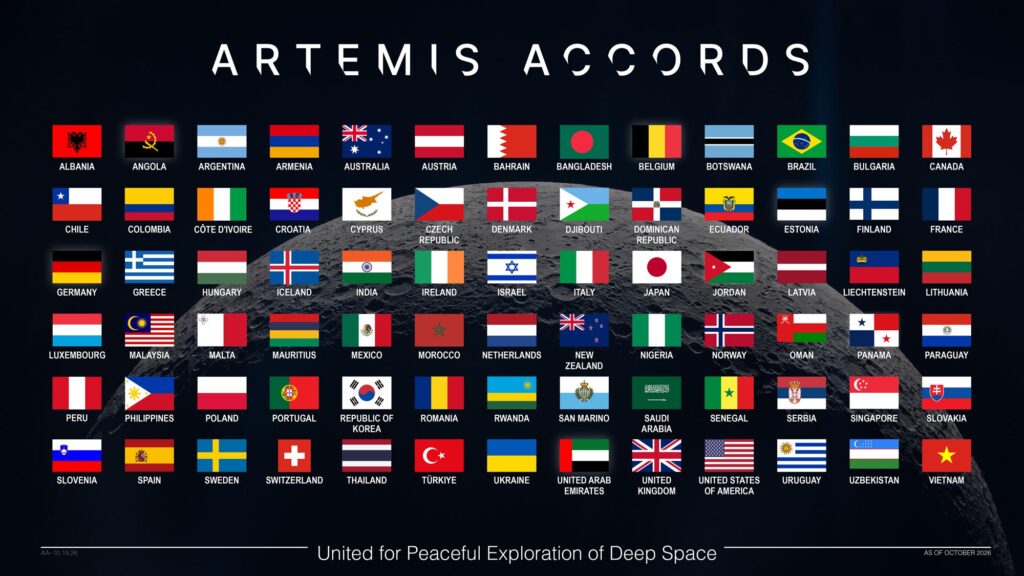 Vietnam is the 78th country on the Artemis Accords, a week after Uzbekistan