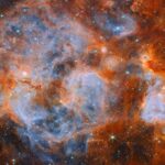 Webb finds thousands of newborn stars wrapped in smoky clouds of the Large Magellanic Cloud