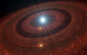 A dead star has two rings of debris, and a glimpse of the Sun’s far future